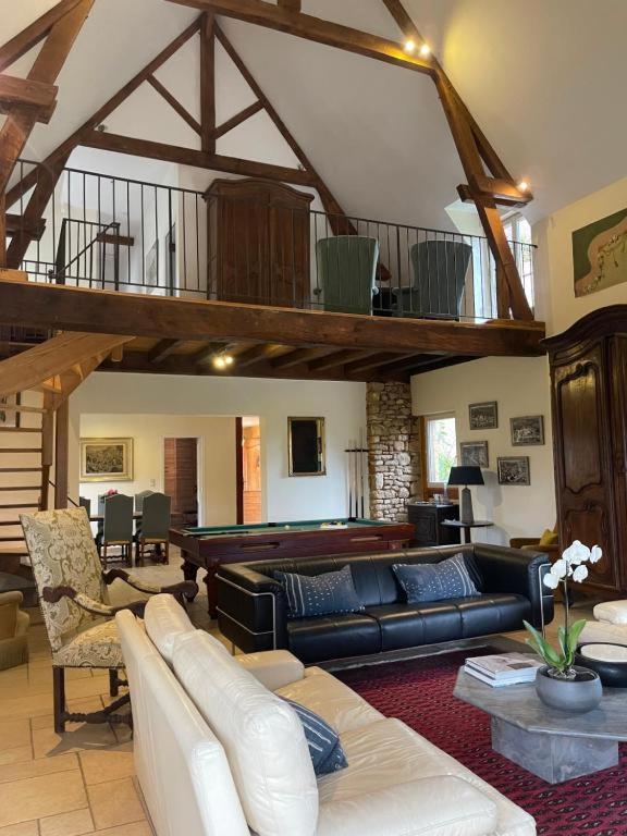 クー・エ・ビガロック Manoir De La Brunie-Grand Longereヴィラ エクステリア 写真